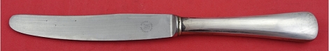 Dinner Knife .800 silver handle SS blade Kleeman Munchon 9 1/4